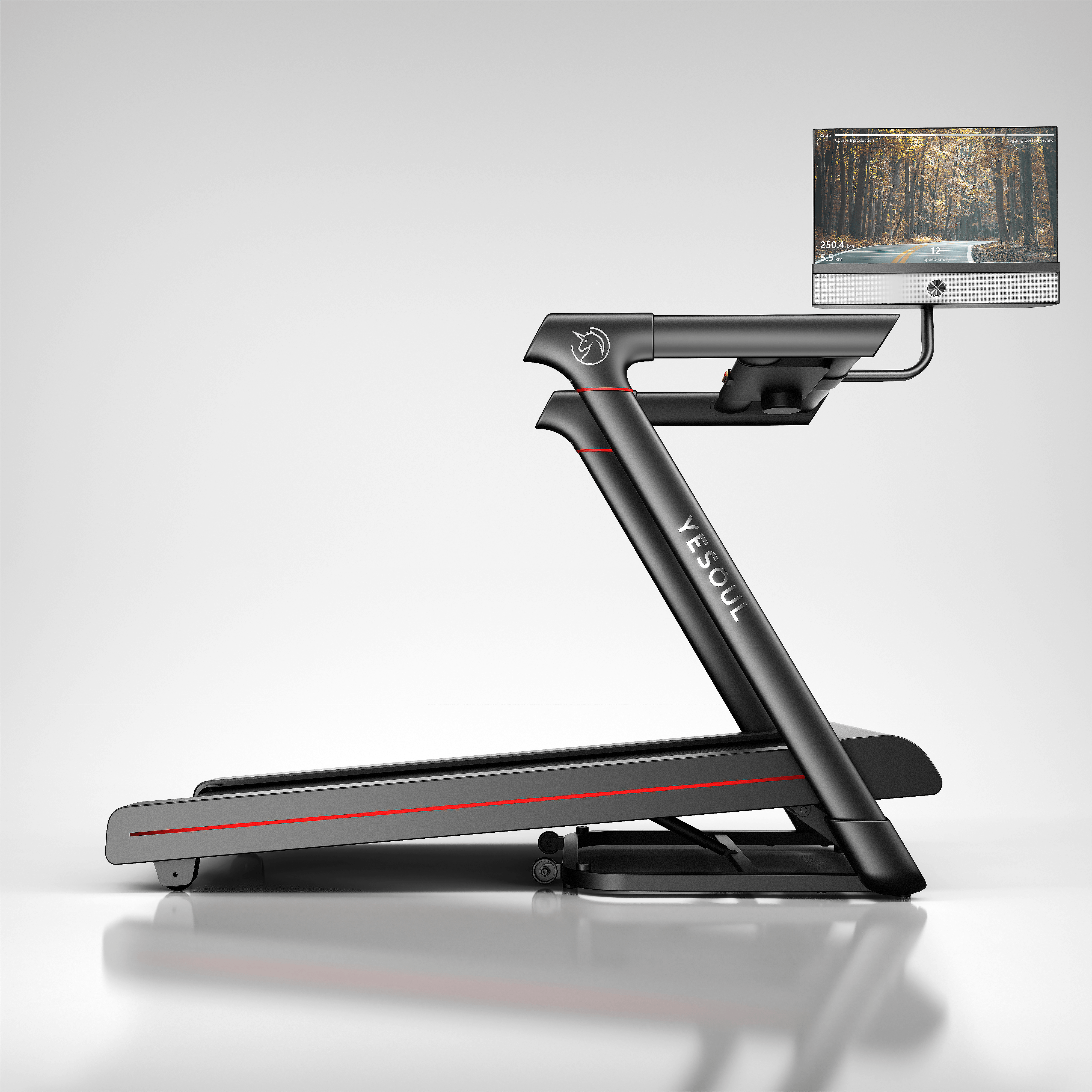 Cinta de correr Yesoul T3S Plus con inclinación automática del 10 % — Norma UE