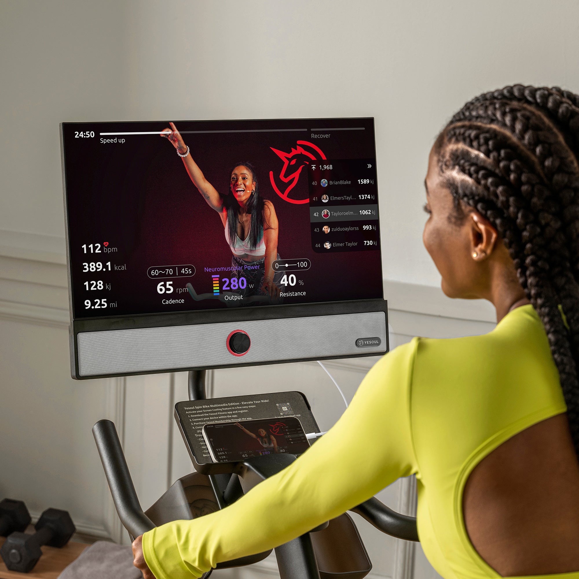 Yesoul G1M Max Bike — Norma UE