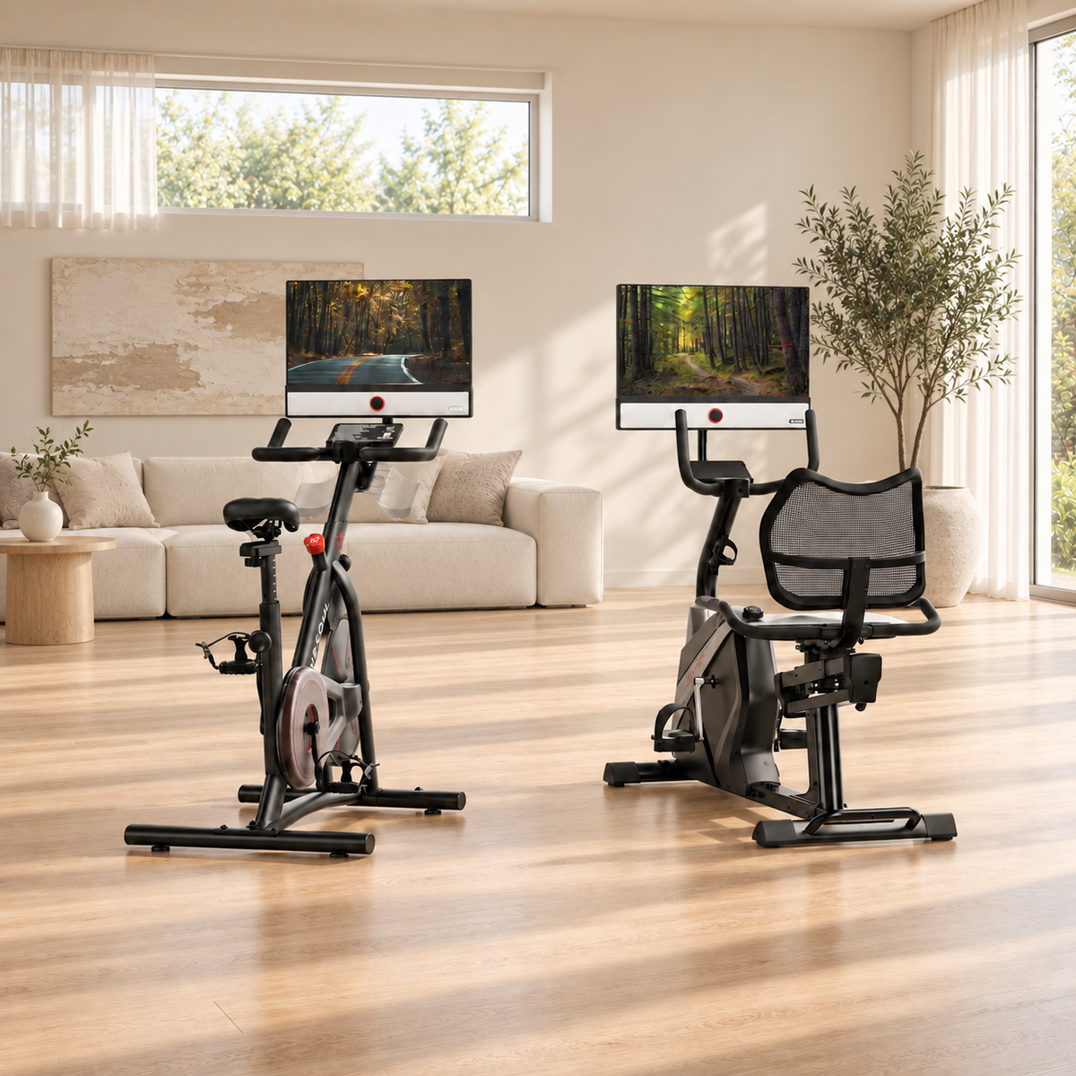 Pack Familia: Bici Spinning — Bici Recumbente