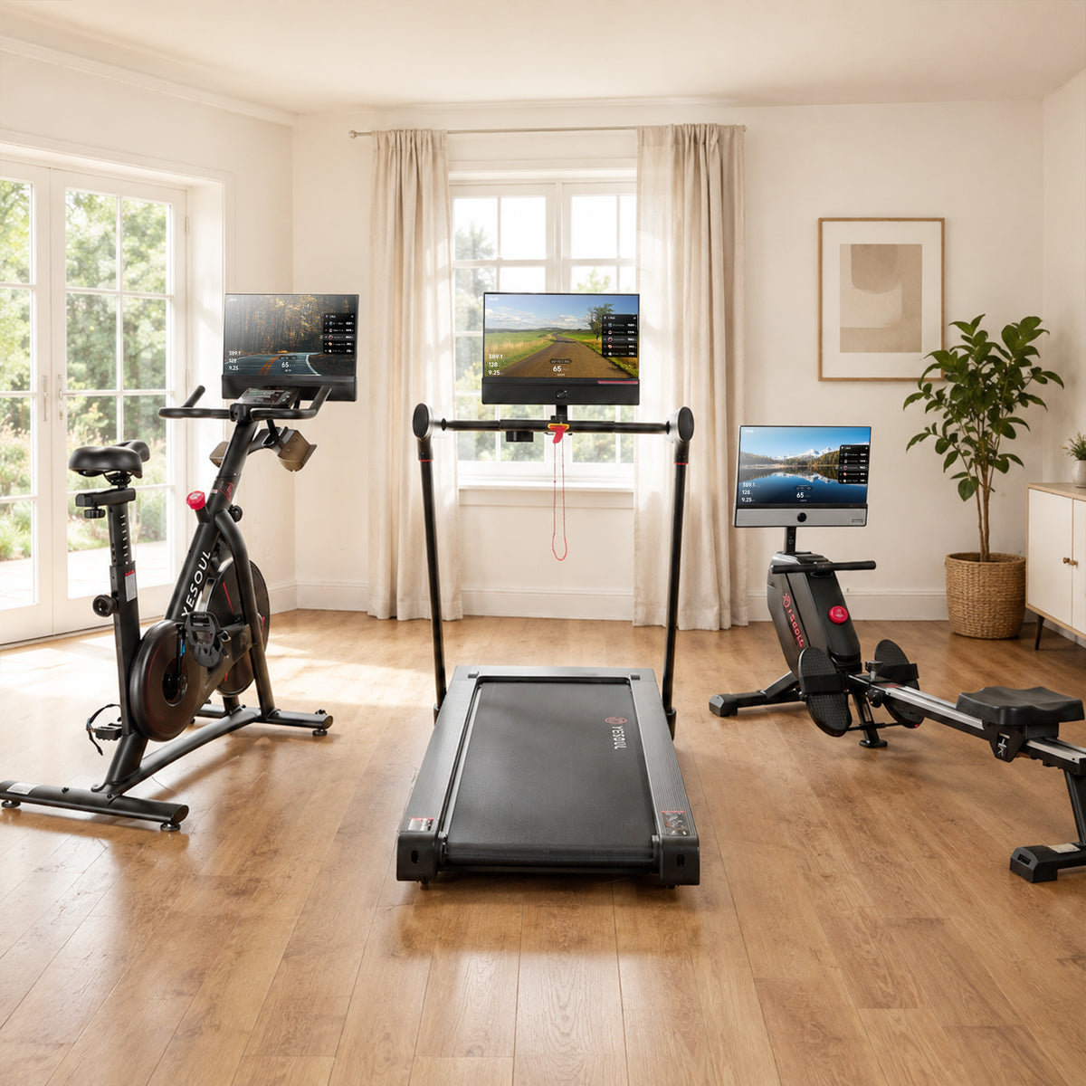 Pack Familia 3X: Bici Spinning — Remo — Cinta
