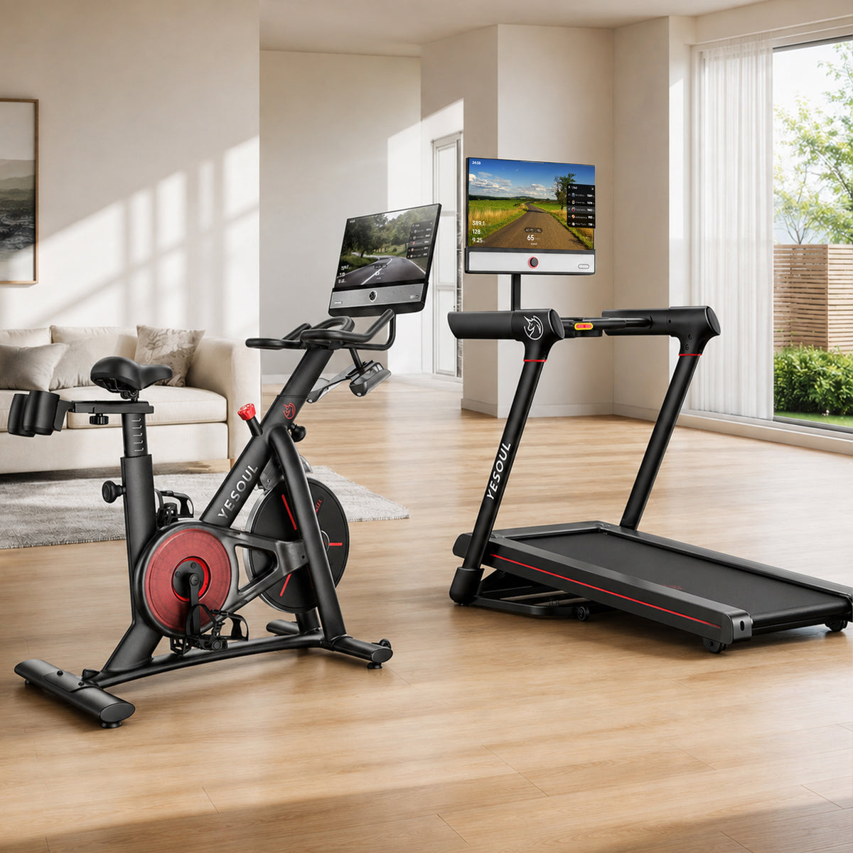 Pack Familia: Bici Spinning Max & Cinta