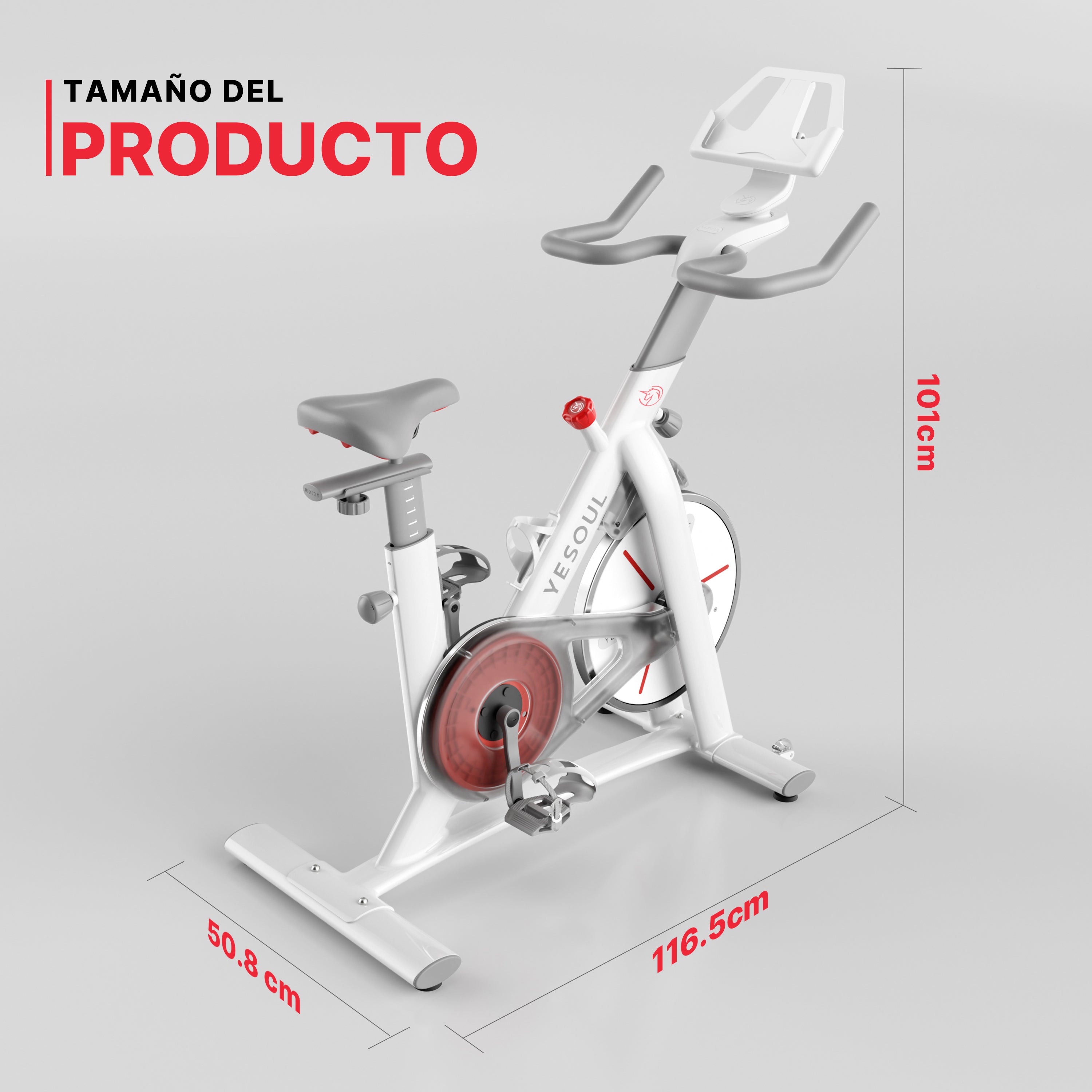 YESOUL S3 Bicicleta estática indoor — Norma UE