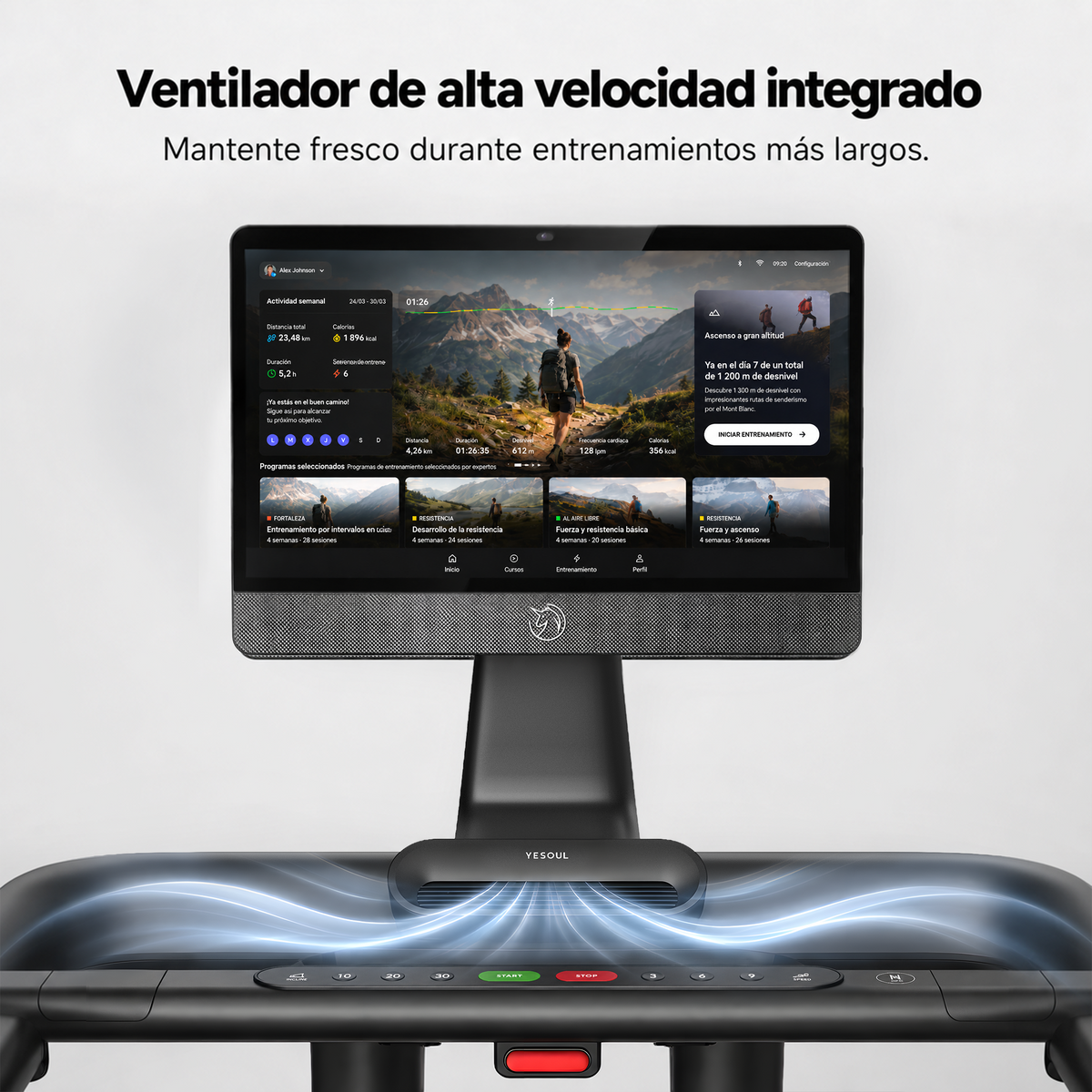 Cinta de correr Yesoul T5 Ultra [Preordenación]